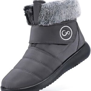 Women's Gray Winter Boots